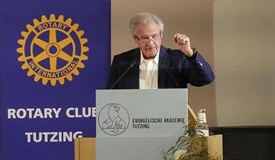 Jean Asselborn, ehem. Außenminister Luxemburgs, spricht in der Ev. Akademie Tutzing zum Thema " Die Zukunft des Westens"